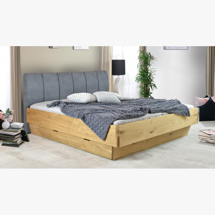 Masszív ágy rakodótérrel, Toledo A 180 x 200 cm  - 3