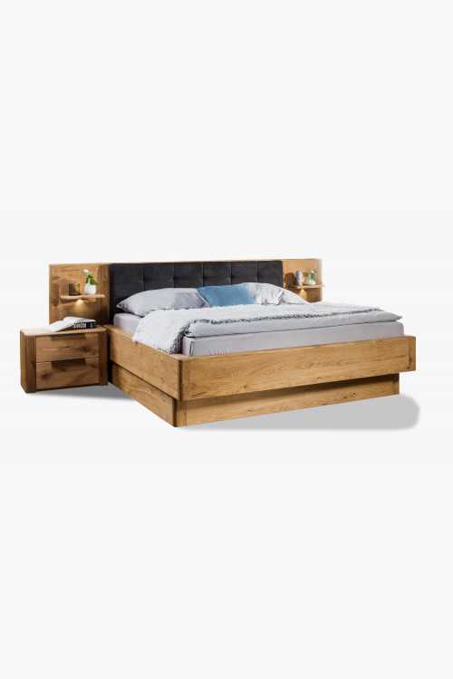 Tömör tölgyfa ágy rakodótérrel, Texas 180 cm , Rakodóteres ágyak