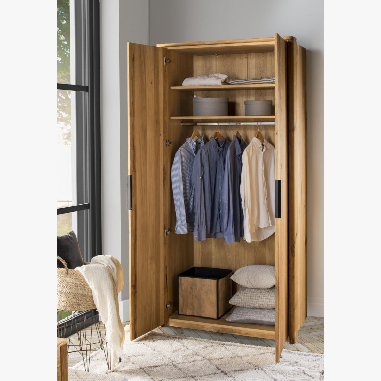 Kétajtós szekrény tölgy, Texas 02  - 7