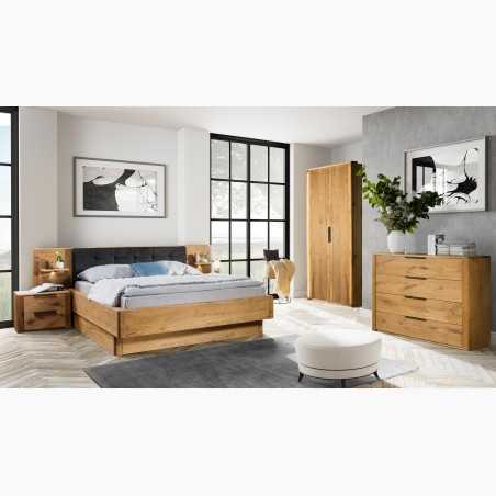 Kétajtós szekrény tölgy, Texas 02  - 9