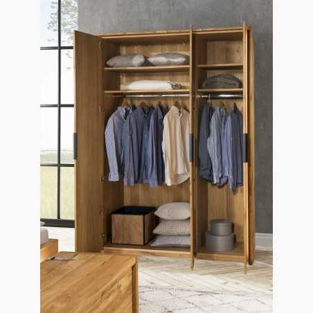 Háromajtós szekrény tölgy, Texas 13  - 7