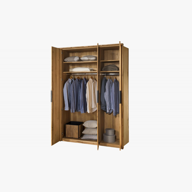 Háromajtós szekrény tölgy, Texas 03  - 5