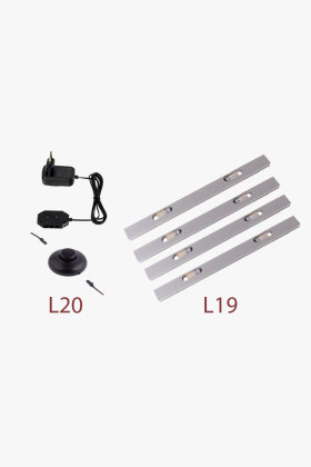 Helsinki 12 bútorvilágítás klasszikus konnektoros csatlakozással