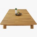 Bővíthető tömör tölgyfa asztal, Liam 140-180 x 90 cm  - 5
