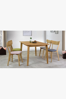 Asztal tömör tölgy 140 x 90, Liam  - 1 2