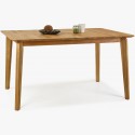 Tölgyfa asztal 140 x 90 cm, Liam  - 3