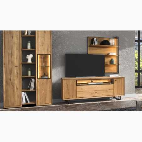 Üveges tölgyfa vitrin, Vilo 11  - 6