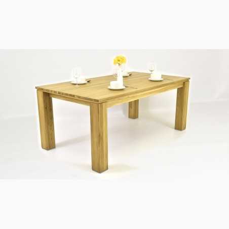 Tölgyfa konyhai asztal, New line 160 x 90 cm  - 3