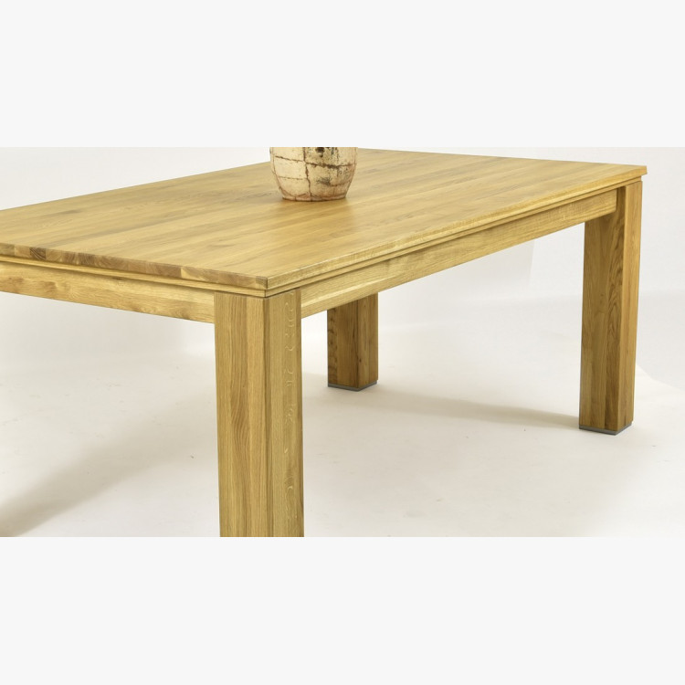 Tölgyfa konyhai asztal, New line 160 x 90 cm  - 8