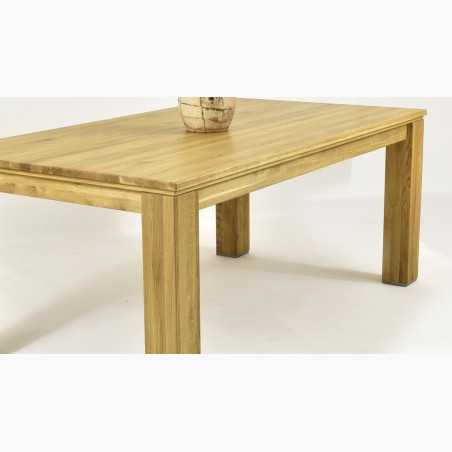 Tölgyfa konyhai asztal, New line 160 x 90 cm  - 8