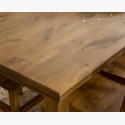 Ebédlőasztal és székek rusztikus stílusban  - 4