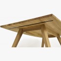 Tölgyfa asztal - ovális GOLEM 160 x 90 cm  - 2