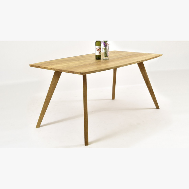 Tölgyfa asztal - ovális GOLEM 160 x 90 cm  - 5
