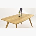 Tölgyfa asztal - ovális GOLEM 180 x 90 cm  - 7
