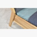Luxus tölgy ágy, magasított lábakkal, Milenium 180 x 200  - 9