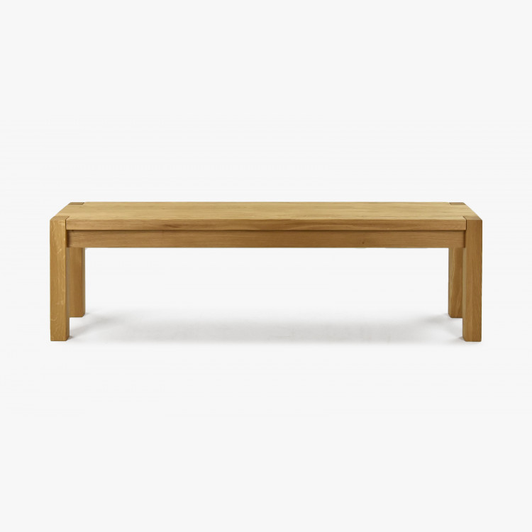 Tömör tölgy étkezőpad, Kobi 180 cm  - 1