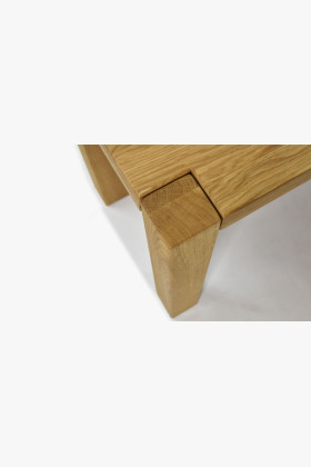 Tömör tölgy étkezőpad, Kobi 180 cm  - 1 2