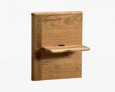 Ágyhoz szerelhető tölgyfa polc Texas 35  - 6