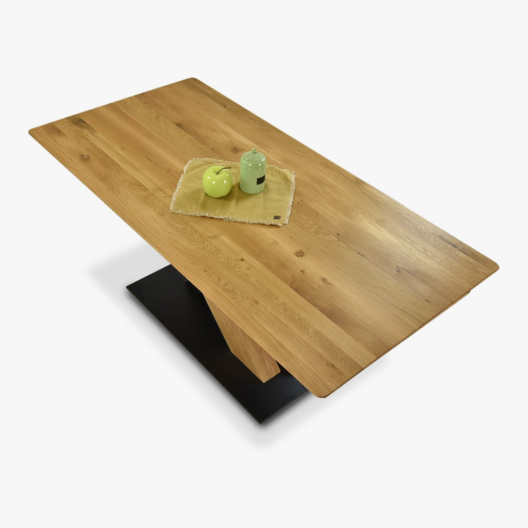 Étkezőasztal egy lábbal, tölgy Tondern XL  - 4