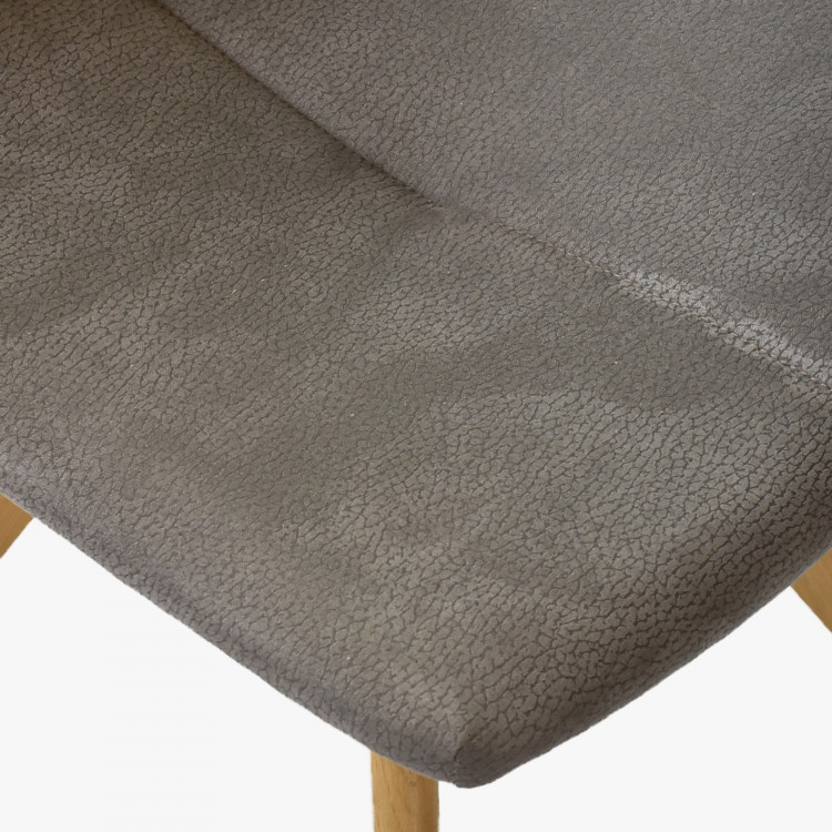 Jídelní szék, fa lábak szürke - Tokio  - 5