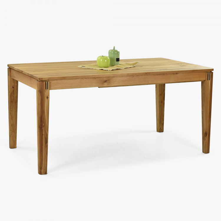 Bővíthető tölgy tömörfa asztal, Kolding 140-220 x 90 cm  - 6