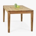 Bővíthető tölgy tömörfa asztal, Kolding 140-220 x 90 cm  - 7
