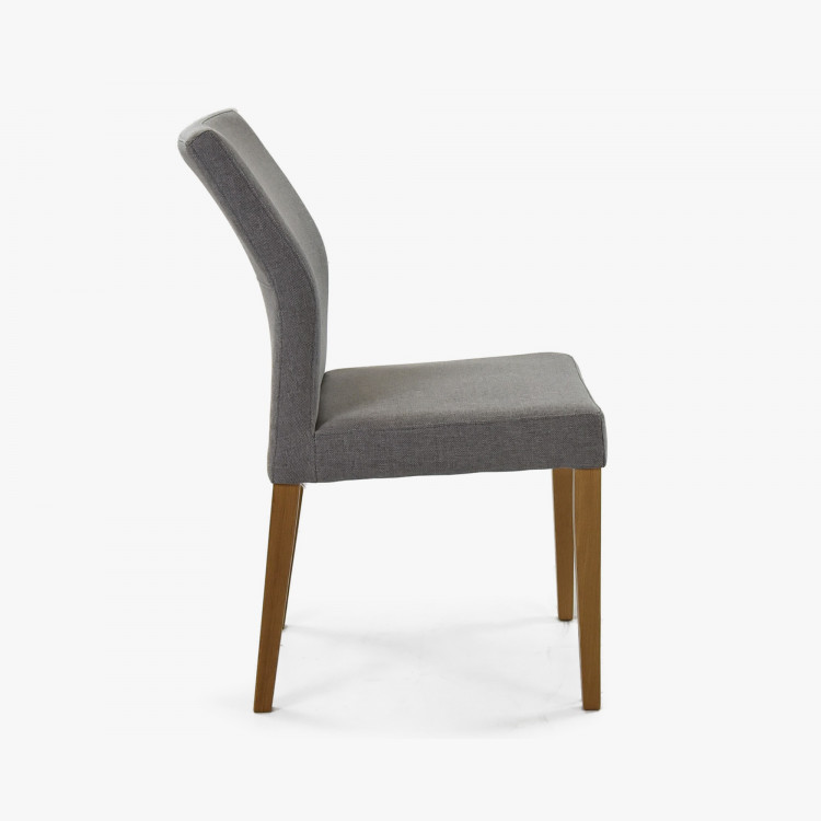 Modern kárpitos szék szürke, Skagen  - 5