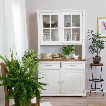 Üveges vitrin provence stílusban  - 1