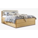 Ágyneműtartós ágy Helsinki Tölgy 160 cm  - 3