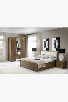 Tölgyfa éjjeliszekrény, Helsinki 82 égett tölgy  - 0 2