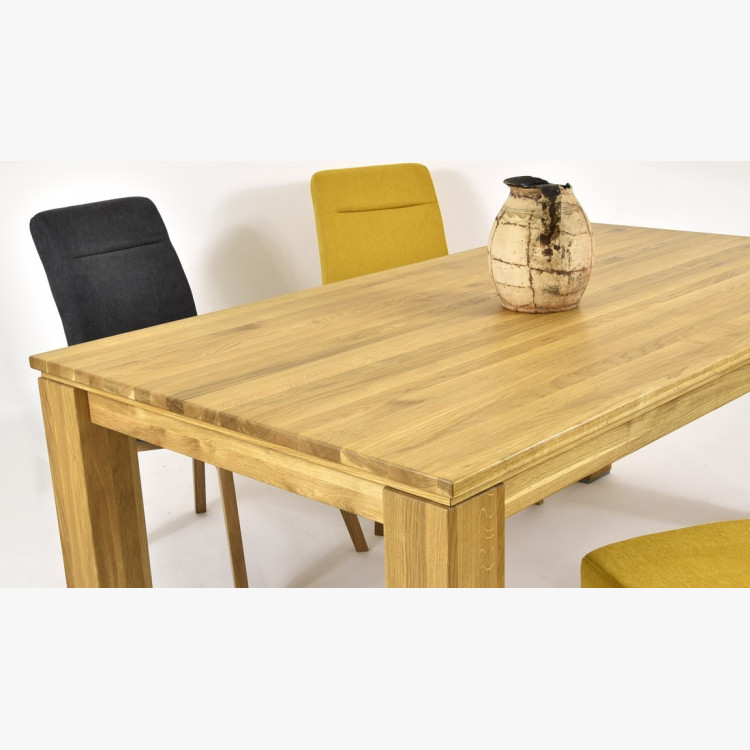 Tölgyfa konyhai asztal, New line 180 x 100  - 11