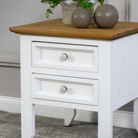 Provence fából készült éjjeliszekrény, Lille 212  - 2