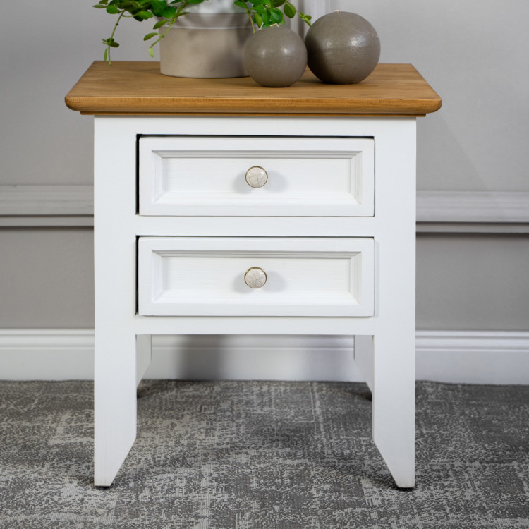 Provence fából készült éjjeliszekrény, Lille 212  - 3