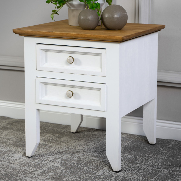 Provence fából készült éjjeliszekrény, Lille 212  - 5