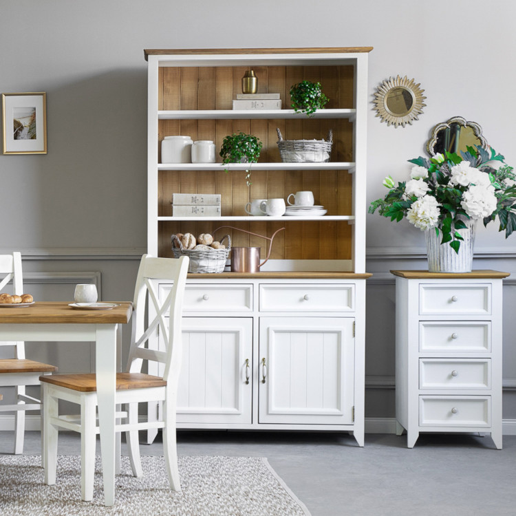 Fából készült Provenance fiókos komód, Lille 210  - 1