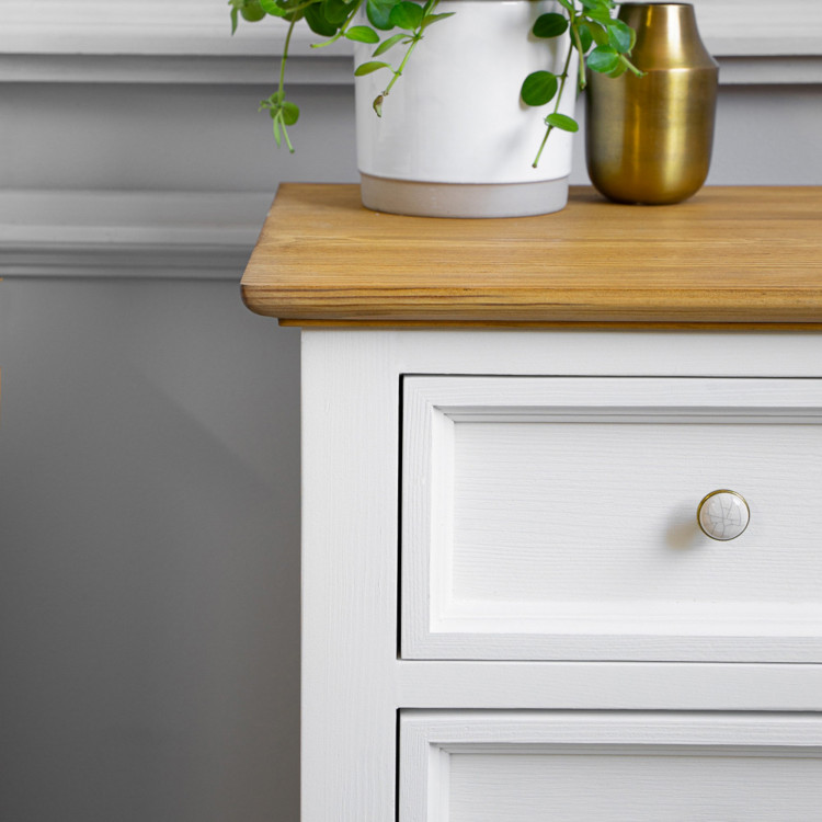 Fából készült Provenance fiókos komód, Lille 210  - 2