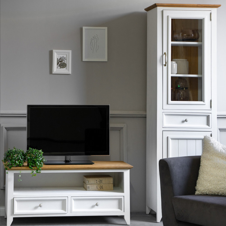 Provenance egyajtós fa vitrin, Lille  - 5