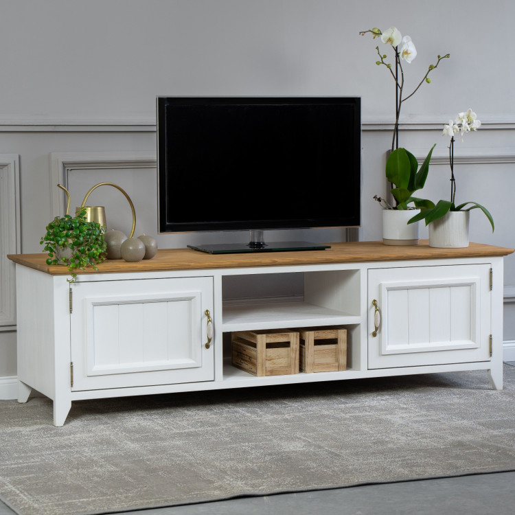 Fából készült Provence TV asztal, Lille  - 0