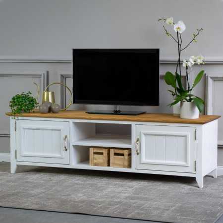 Fából készült Provence TV asztal, Lille  - 3