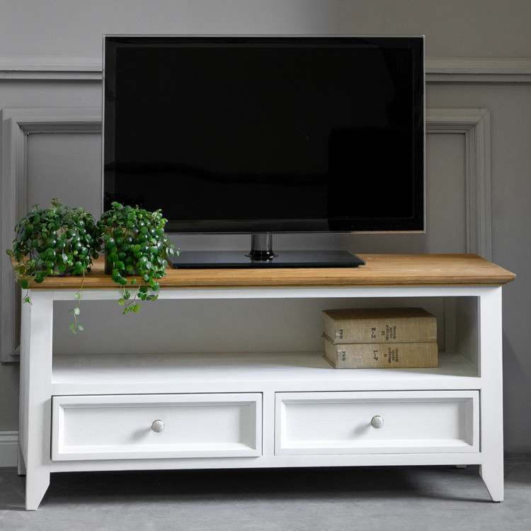 Fából készült Provence TV asztal, Lille 405  - 0