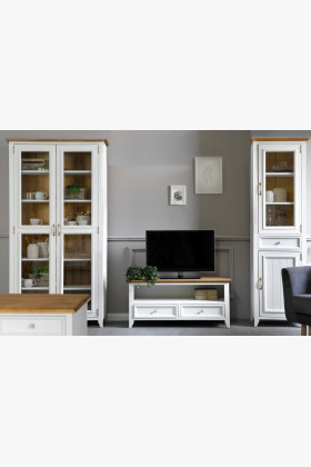 Fából készült Provence TV asztal, Lille 405  - 0 2