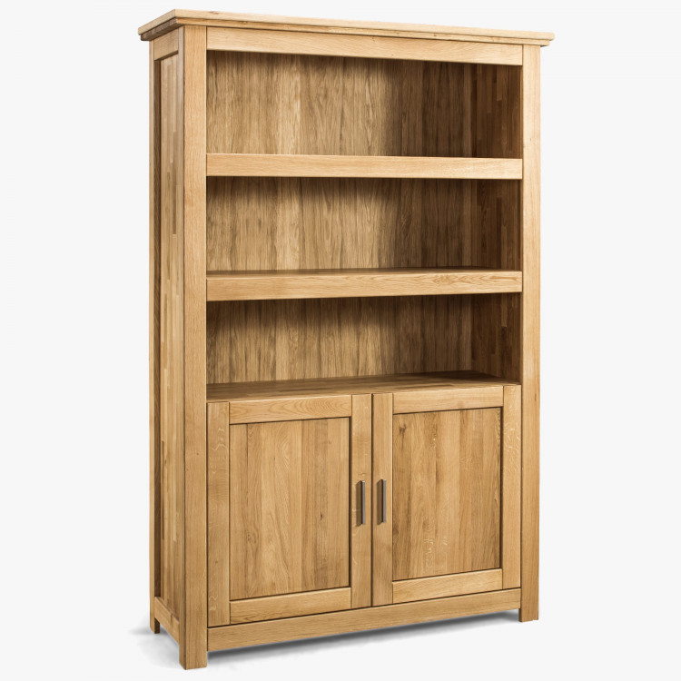 Tölgyfa polcos szekrény ajtóval, Alexandra 13  - 6