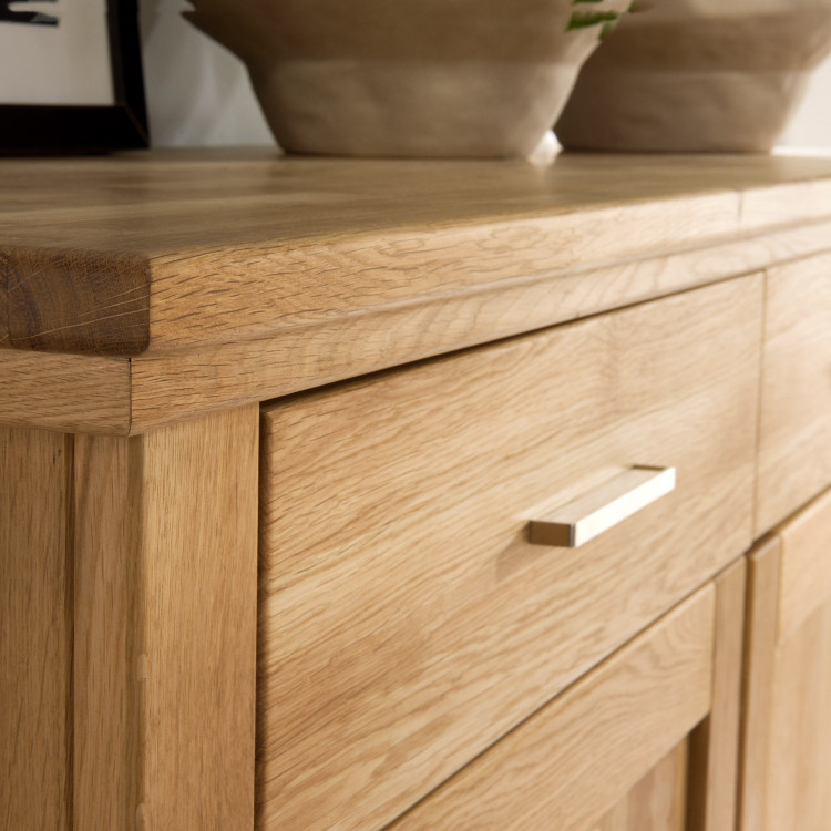 Tölgyfa ajtós komód, Alexandra 44  - 7