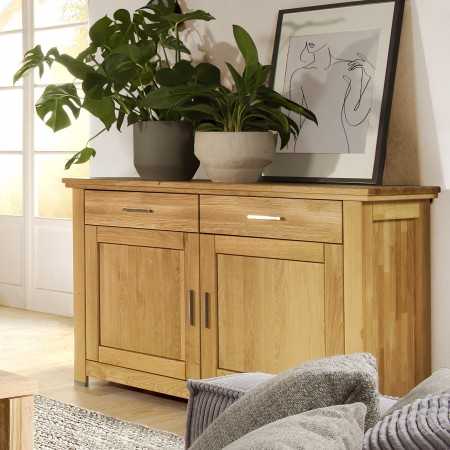 Tölgyfa ajtós komód, Alexandra 44  - 10