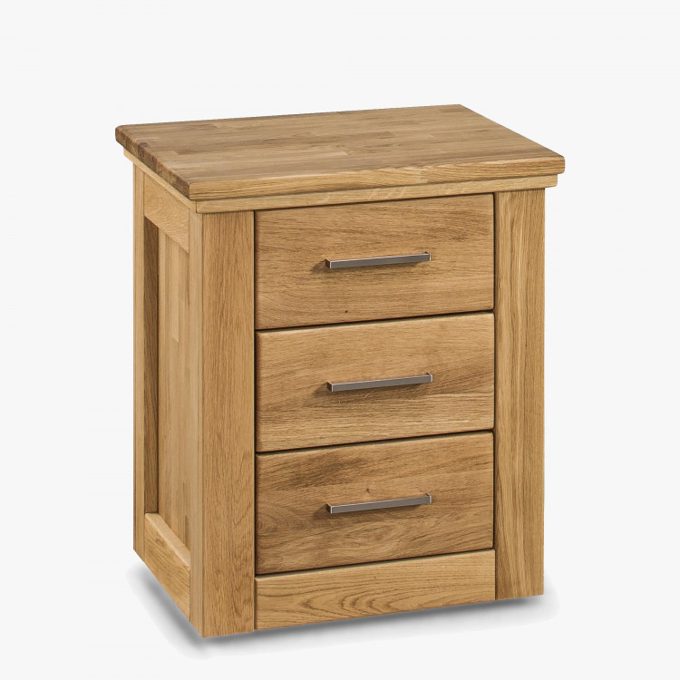 Tölgyfa kicsi fiókos komód, Alexandra 85  - 0