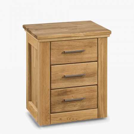 Tölgyfa kicsi fiókos komód, Alexandra 85  - 0