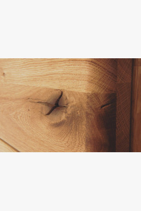 Tölgyfa polcos szekrény, texas 14  - 0 2