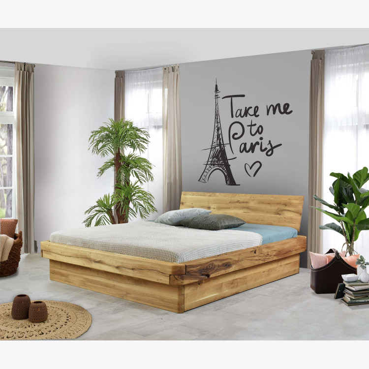 Luxus tölgyfa ágy 180 x 200 , franciaágy Anika  - 6