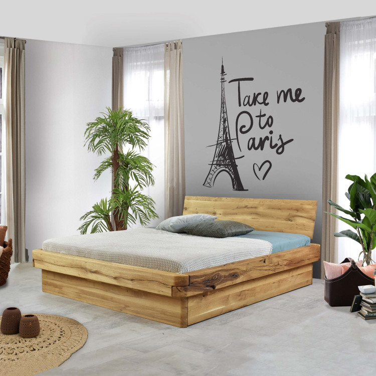 Luxus tölgyfa ágy 180 x 200 , franciaágy Anika  - 8